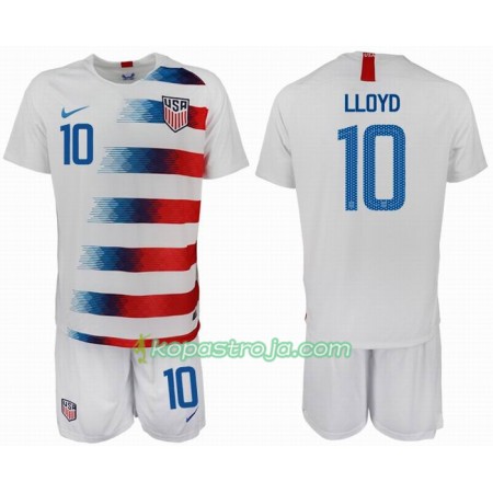 Billiga Fotbollströjor USA LLOYD 10 Barn Hemma tröja 2018/19 Kortärmad